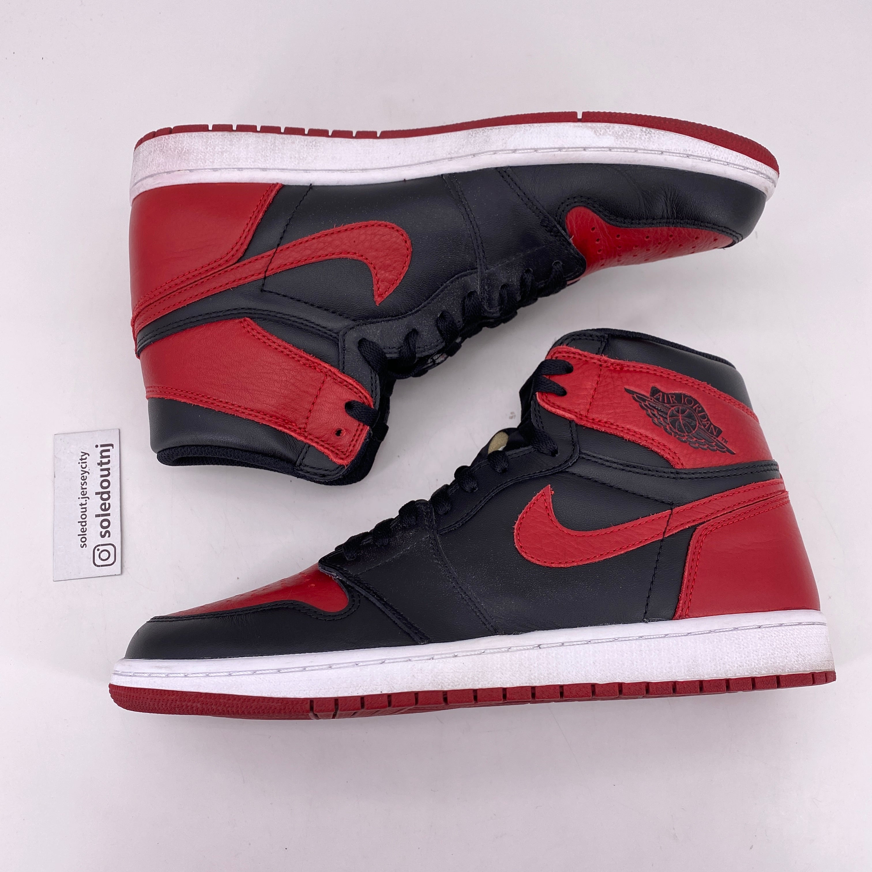 Air Jordan 1 Retro High OG &quot;BANNED&quot; 2016 Used  Size 11