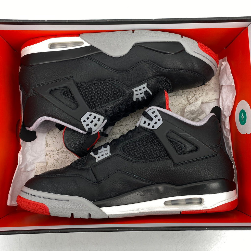 Air Jordan 4 Retro "Bred Reimagined" 2024 Used Size 12