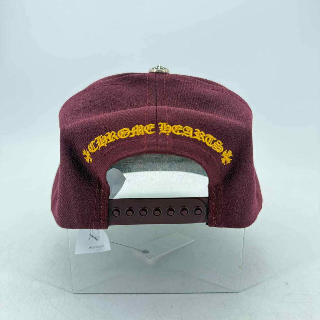 Chrome Hearts Snapback "BASEBALL" New Maroon Size OS