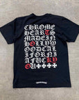 Chrome Hearts T-Shirt "TOKYO EYE CHART" Black Used Size M