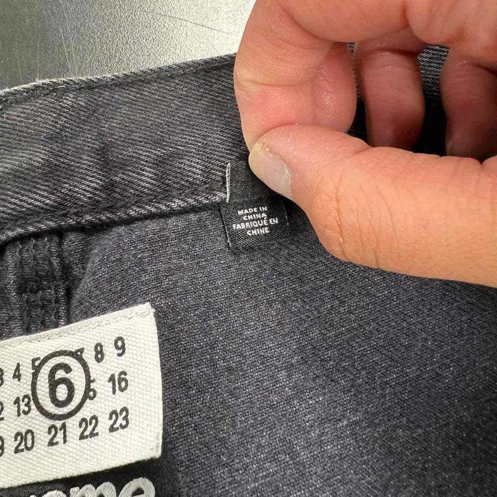 Supreme Jeans "MAISON MARGIELA" Black Used Size 32