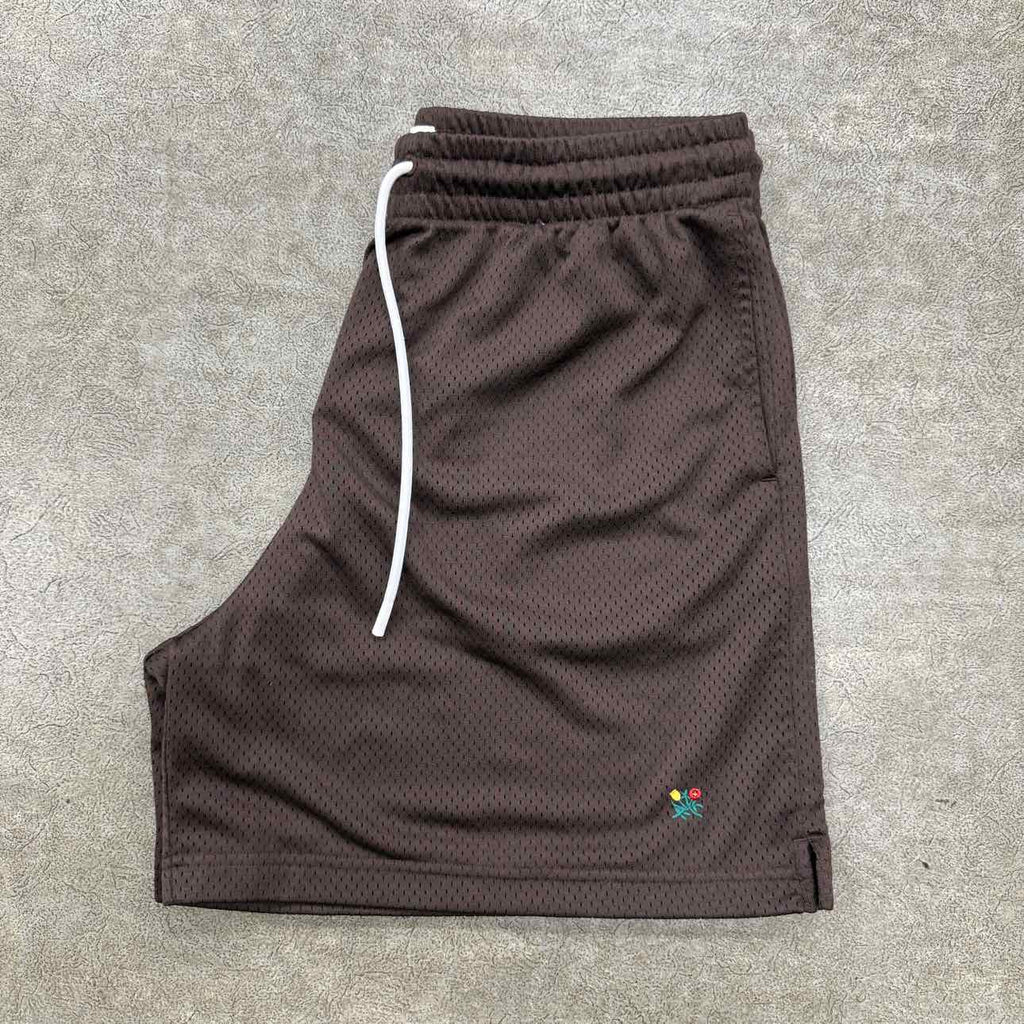 Aime Leon Dore Shorts "CREST LOGO" Brown Used Size L