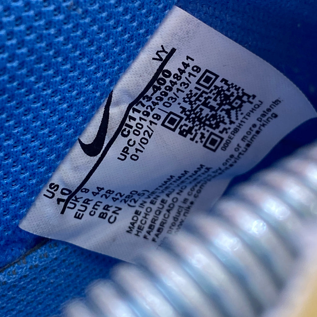 Nike Air Force 1 Low "Mca" 2019 Used Size 10