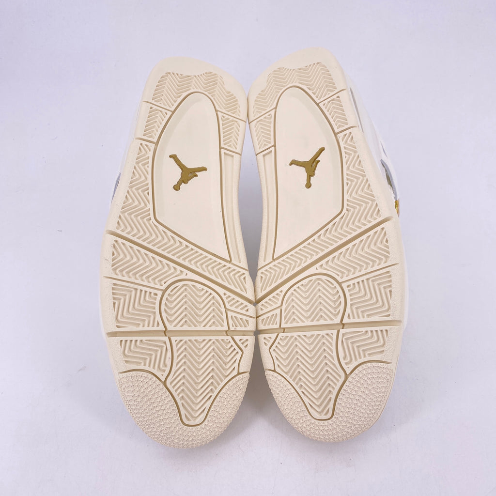 Air Jordan (W) 4 Retro "Metallic Gold" 2024 New Size 12W