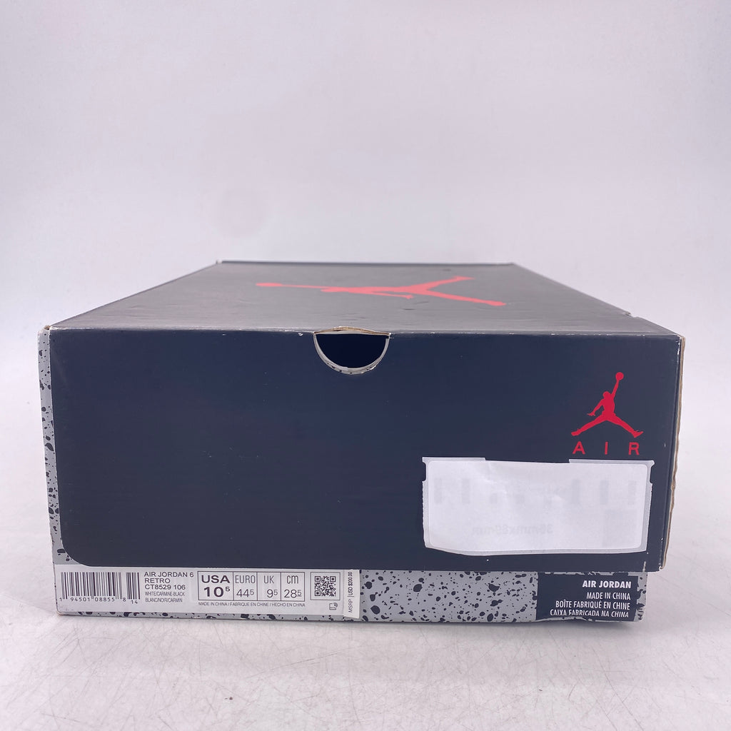 Air Jordan 6 Retro "Carmine" 2021 Used Size 10.5