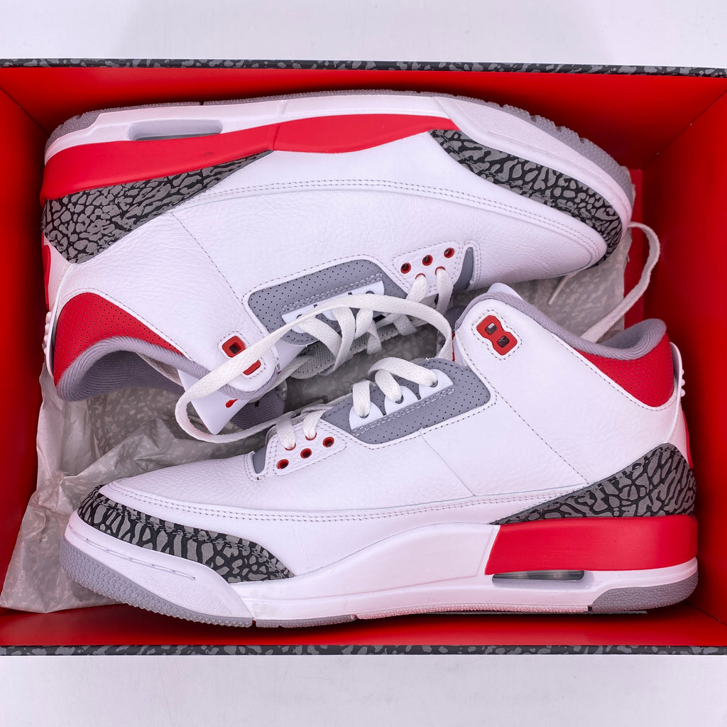 Air Jordan 3 Retro "Fire Red" 2022 Used Size 11.5