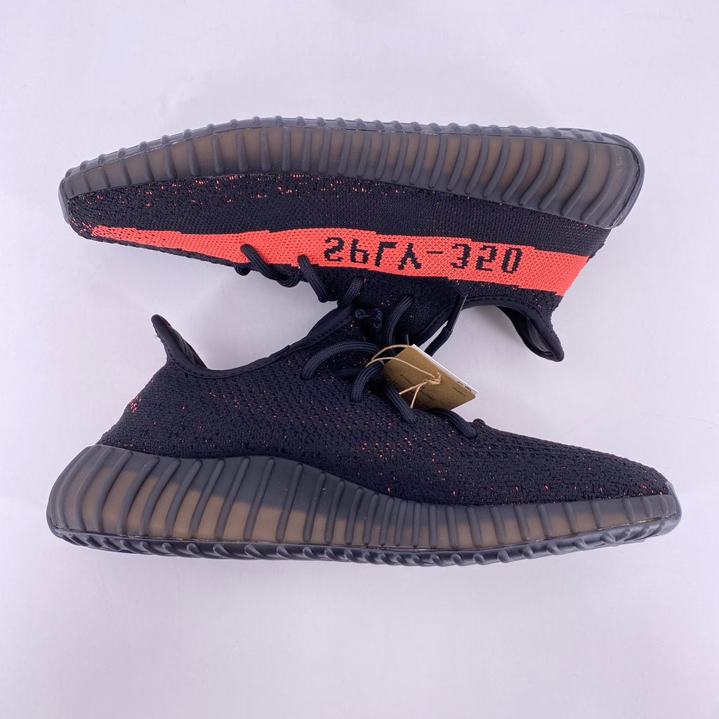 Yeezy 350 v2 "Core Black Red" 2016 New Size 8.5