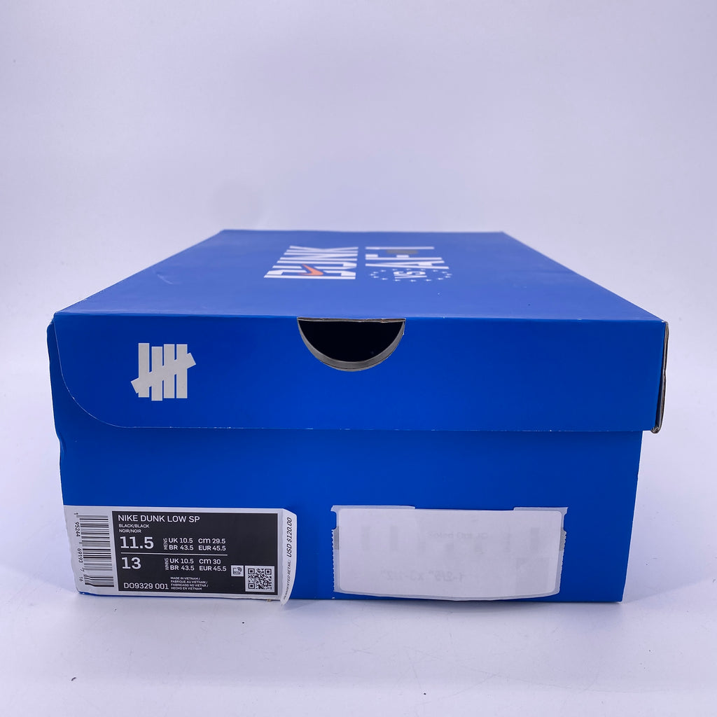 Nike Dunk Low "Undftd 5 On It Black" 2021 Used Size 11.5