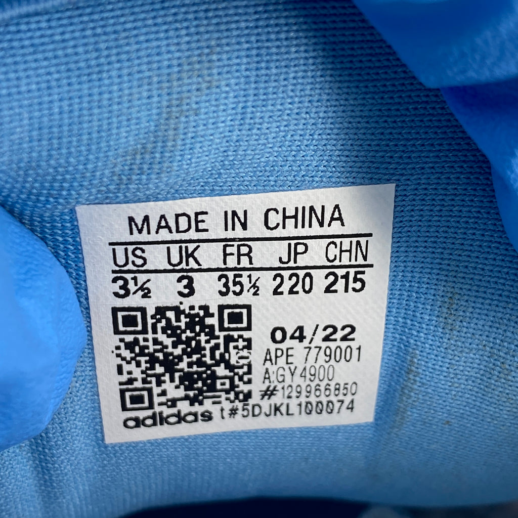 Adidas (GS) Forum Buckle Low "Bad Bunny Blue Tint" 2022 New Size 3.5Y