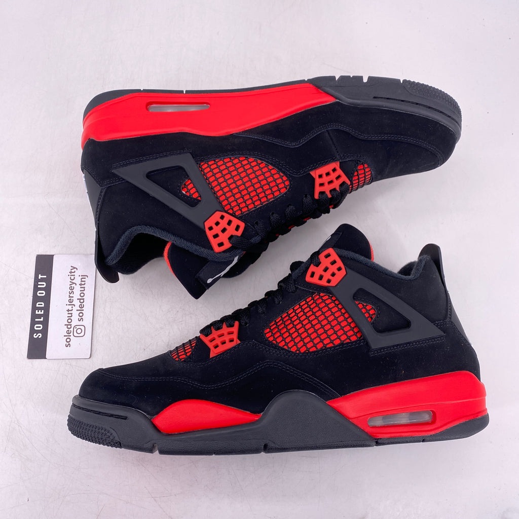 Air Jordan 4 Retro "Red Thunder" 2022 New Size 11