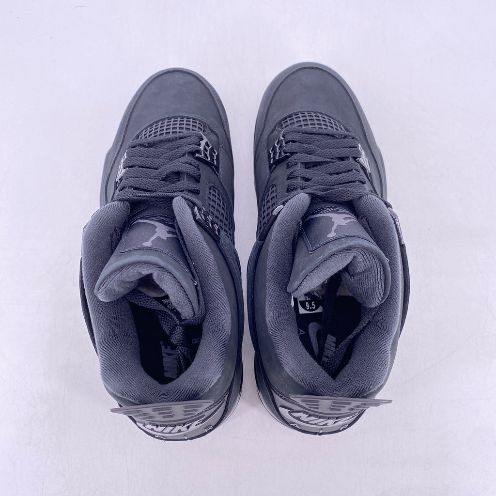 Air Jordan 4 Retro "Black Cat" 2025 New Size 9.5