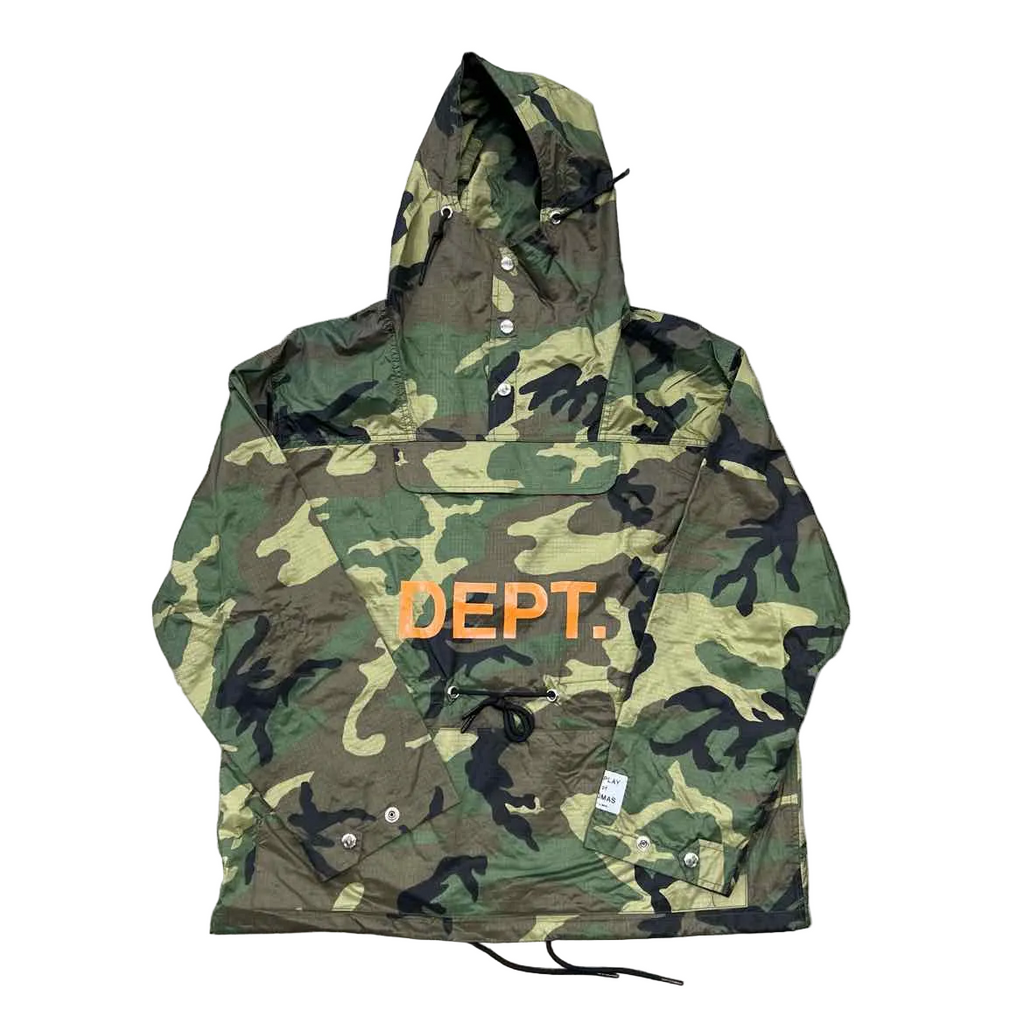Gallery DEPT. Anorak "RIPSTOP" Camo Used Size S