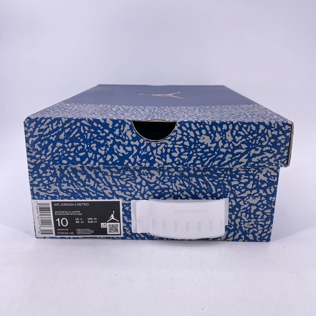 Air Jordan 3 Retro "Wizards" 2023 New Size 10