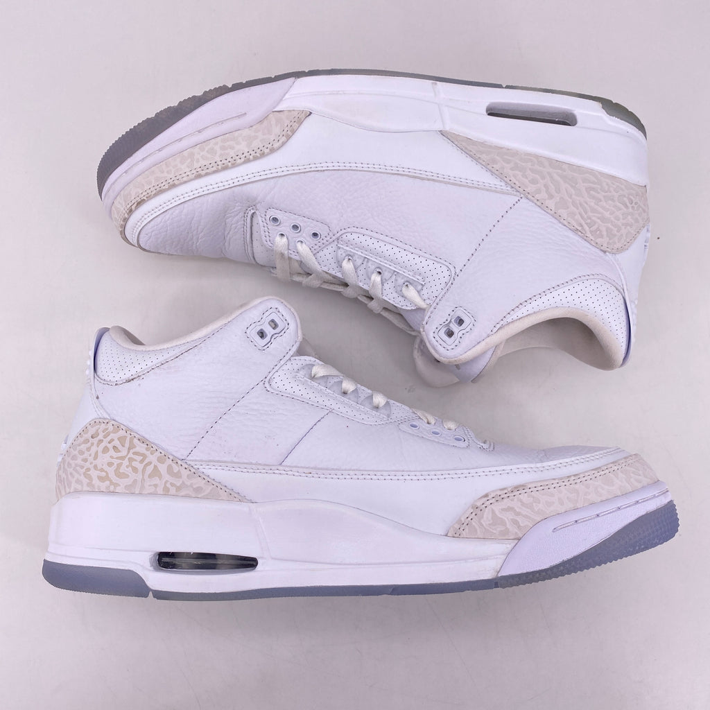Air Jordan 3 Retro "Pure White" 2018 Used Size 12