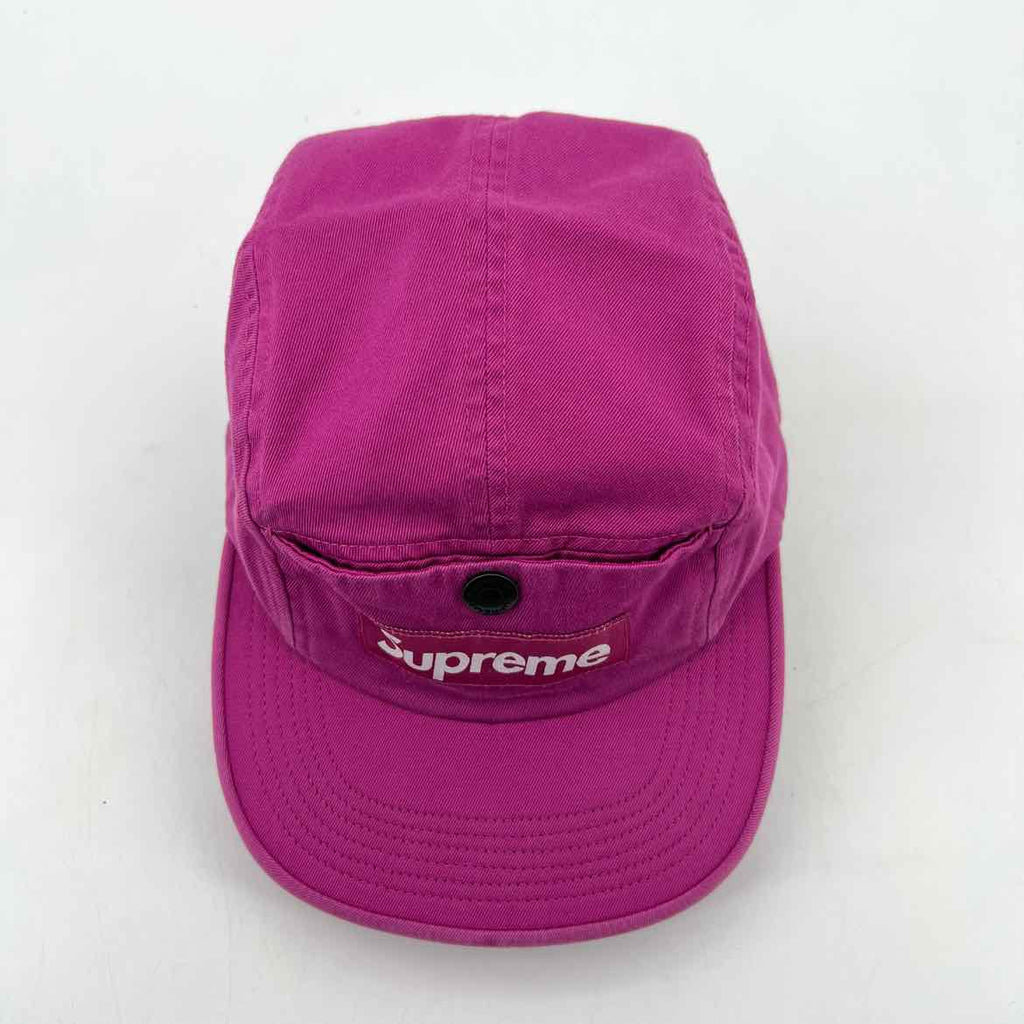 Supreme Camp Cap "SNAP BUTTON" New Magenta Size OS