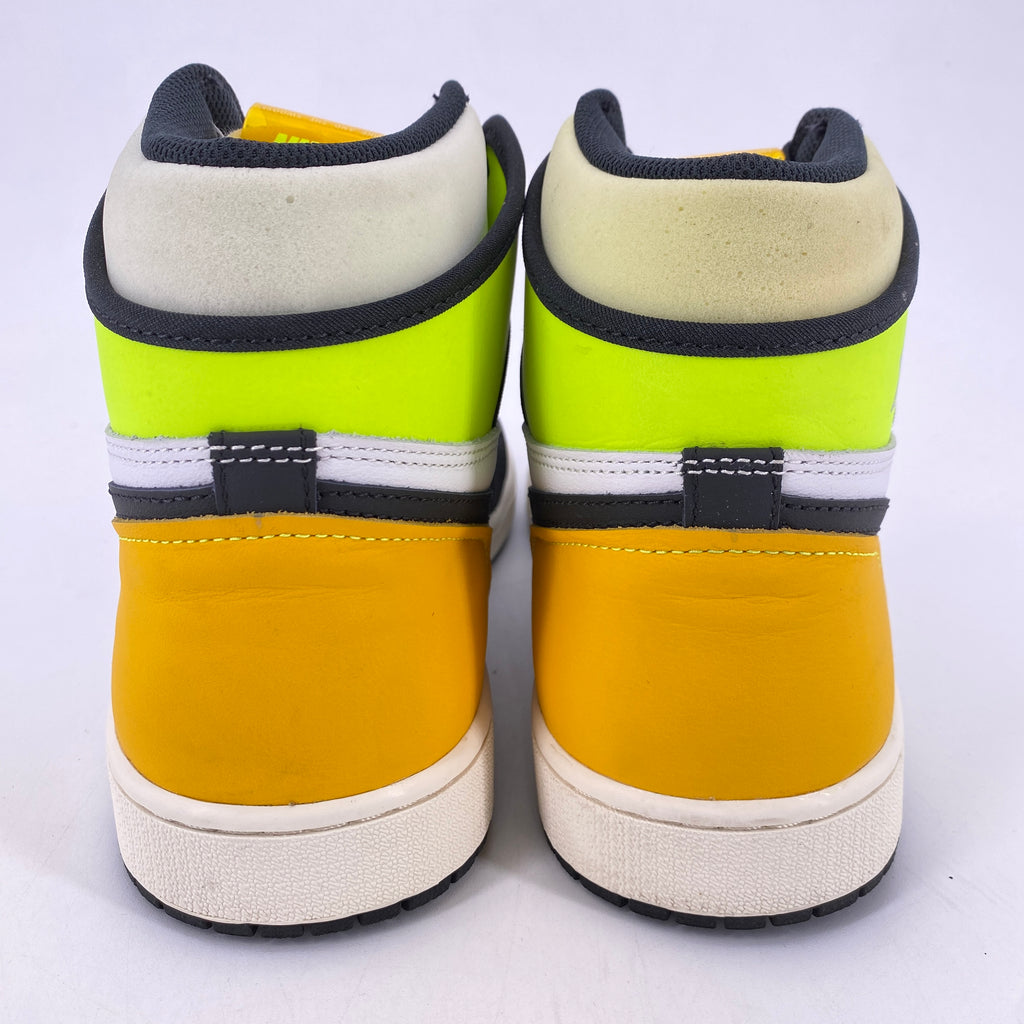 Air Jordan 1 Retro High OG "Black Volt" 2021 Used Size 12.5