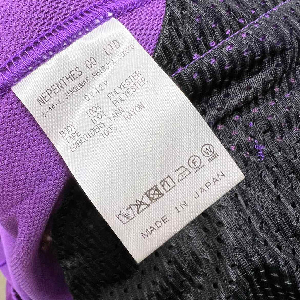 Needles Track Pants "KAE TANAKA" Purple New Size M