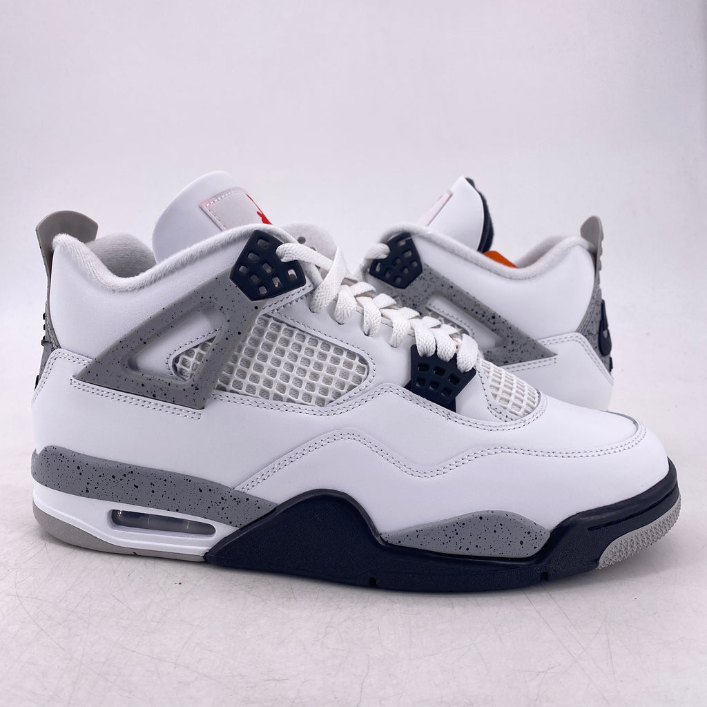 Air Jordan 4 Retro "White Cement" 2025 New Size 10