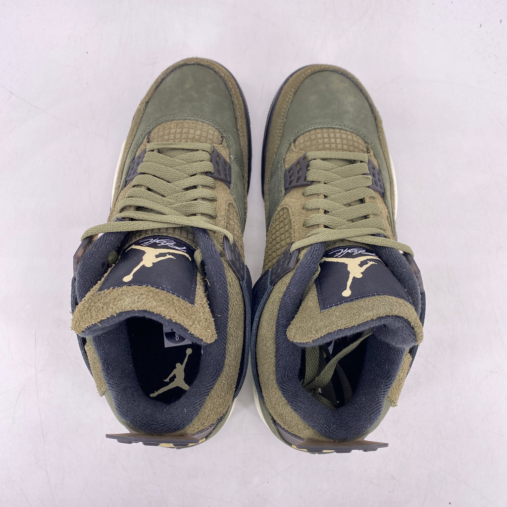 Air Jordan 4 Retro "Medium Olive" 2023 New Size 8