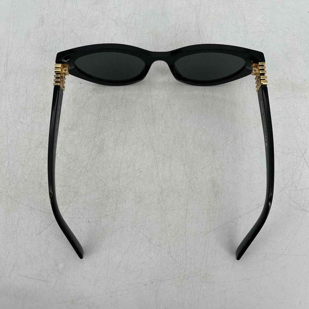 Miu Miu Sunglasses "GLIMPSE OVAL" Used Black Size OS