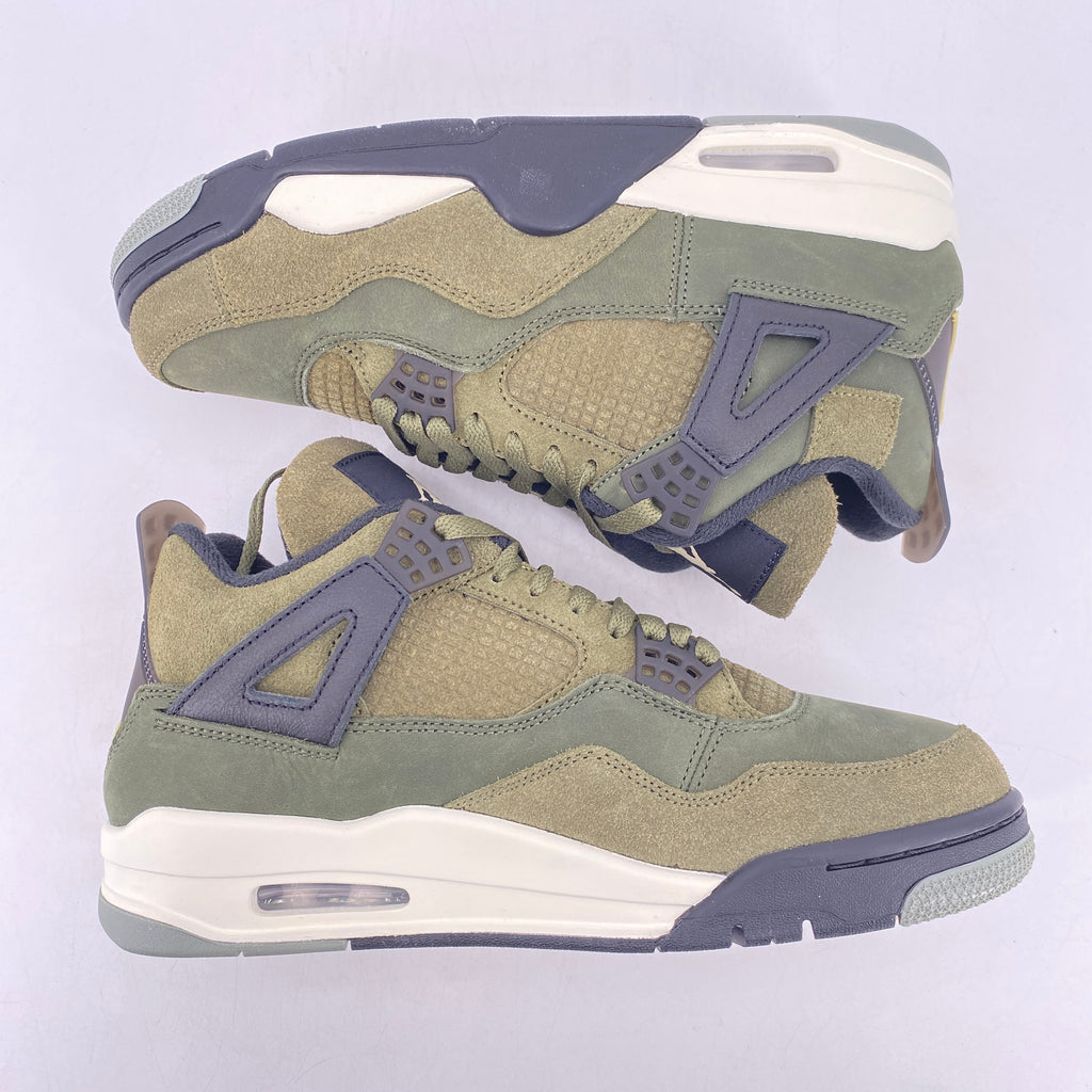 Air Jordan 4 Retro "Medium Olive" 2023 New Size 9