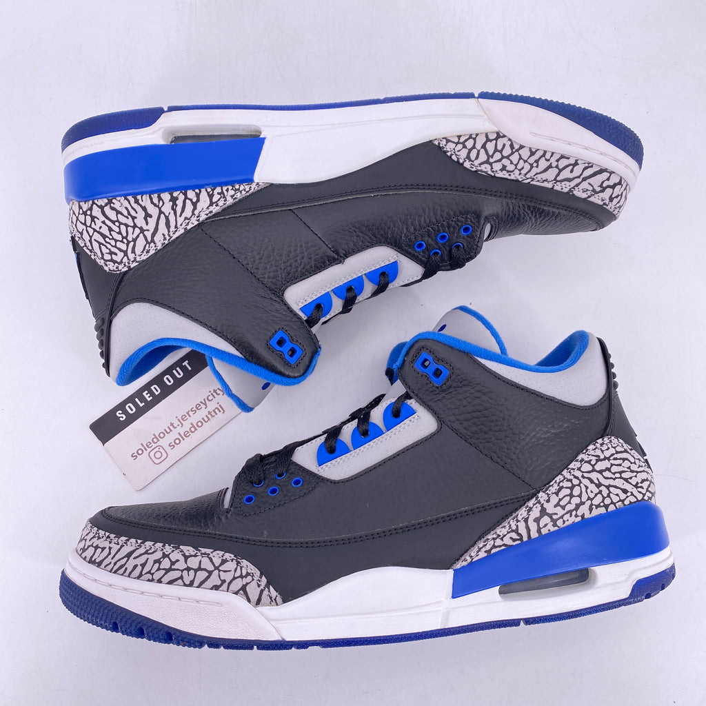 Air Jordan 3 Retro "Sport Blue" 2014 Used Size 13