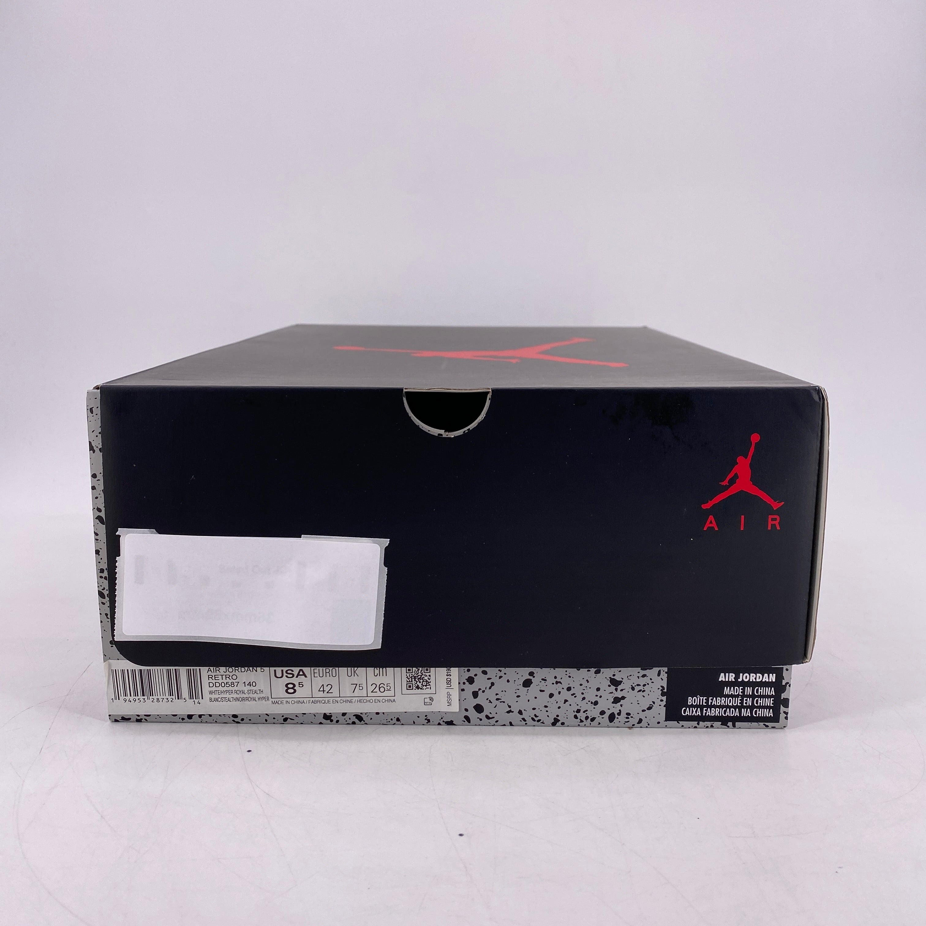 Air Jordan 5 Retro &quot;White Stealth&quot; 2021 New Size 8.5