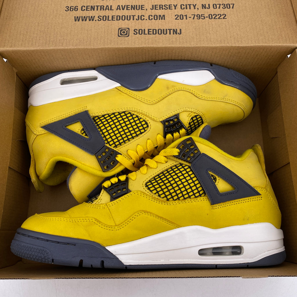 Air Jordan 4 Retro "Lightning" 2021 Used Size 9.5