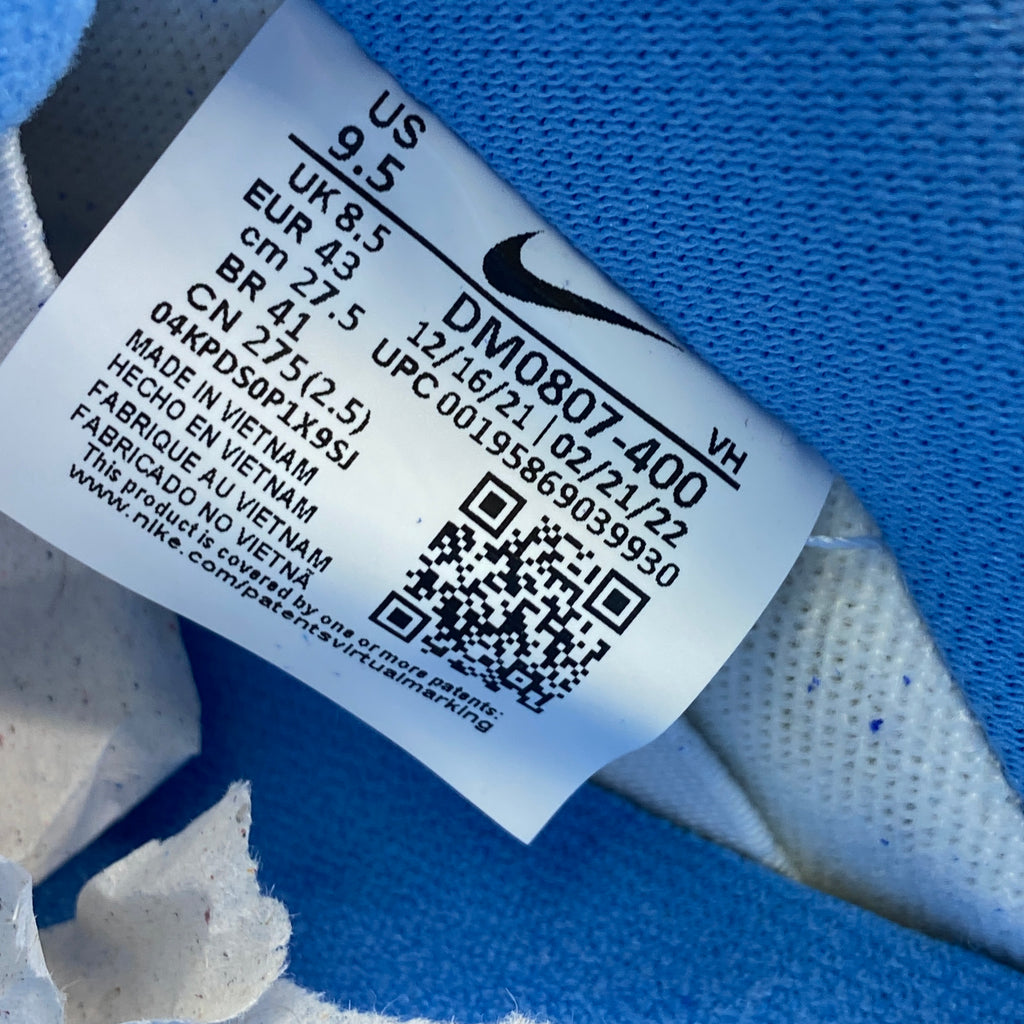 Nike SB Dunk Low "Blue Raspberry" 2022 New Size 9.5
