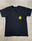 Chrome Hearts T-Shirt "YELLOW DAGGER" Black Used Size M