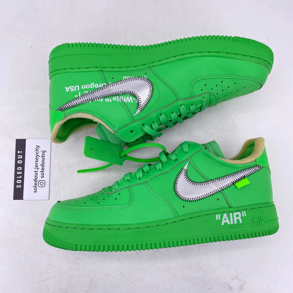 Nike Air Force 1 Low / OW "Brooklyn" 2022 Used Size 10.5