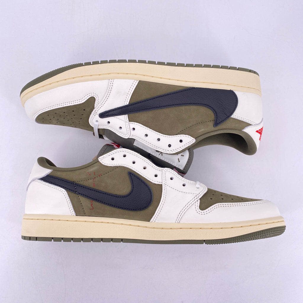 Air Jordan 1 Low OG SP "Travis Scott Medium Olive" 2024 New Size 11