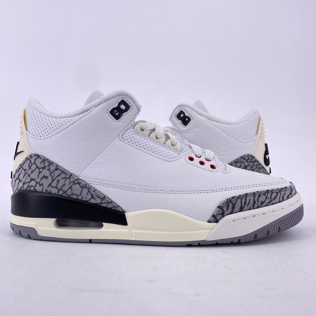 Air Jordan 3 Retro "White Cement Reimagined" 2023 New Size 7.5
