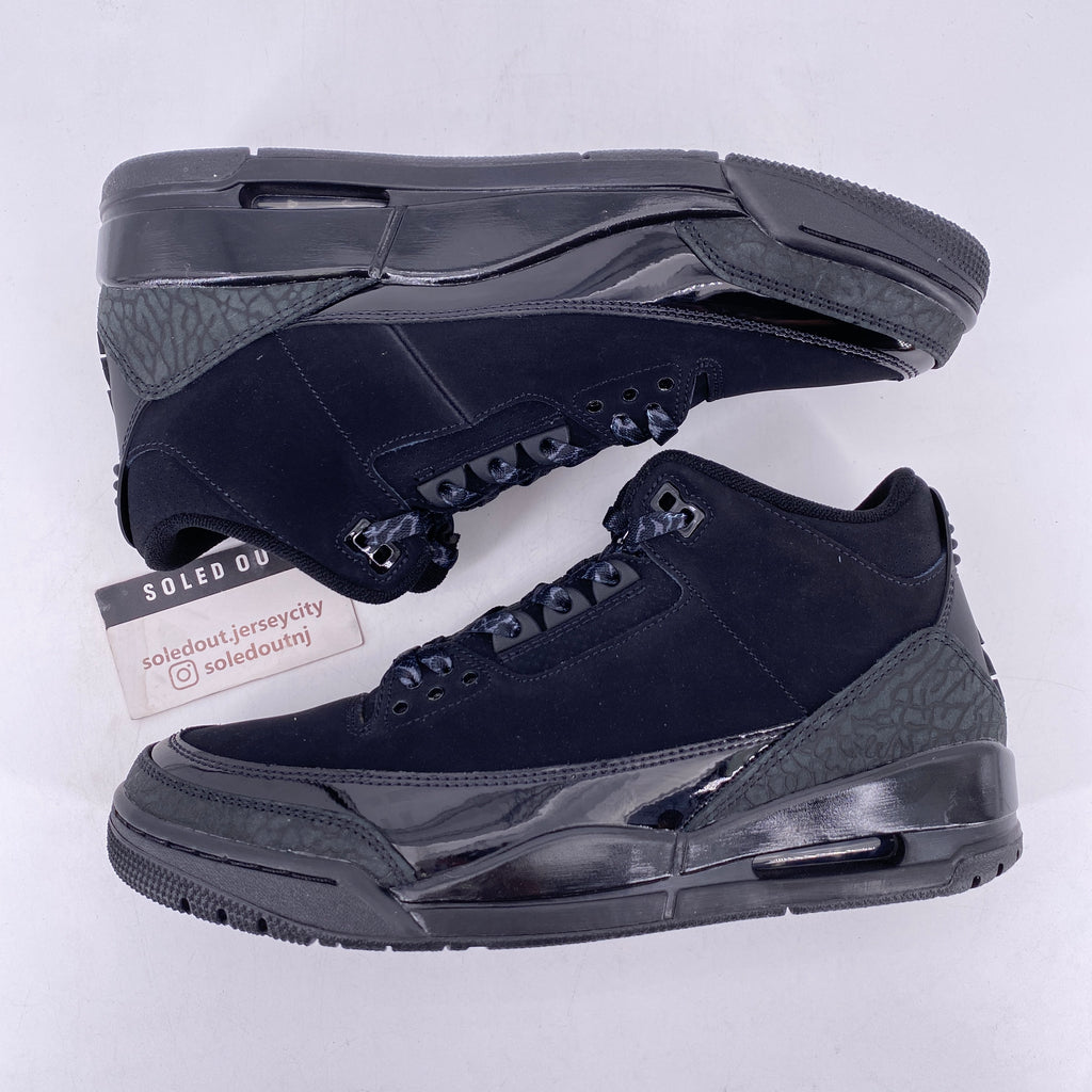 Air Jordan 3 Retro "Black Cat" 2025 New Size 9.5