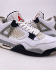 Air Jordan 4 Retro "White Cement" 2016 Used Size 8.5