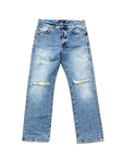 Purple Jeans "DISTRESSED" Blue New Size 33