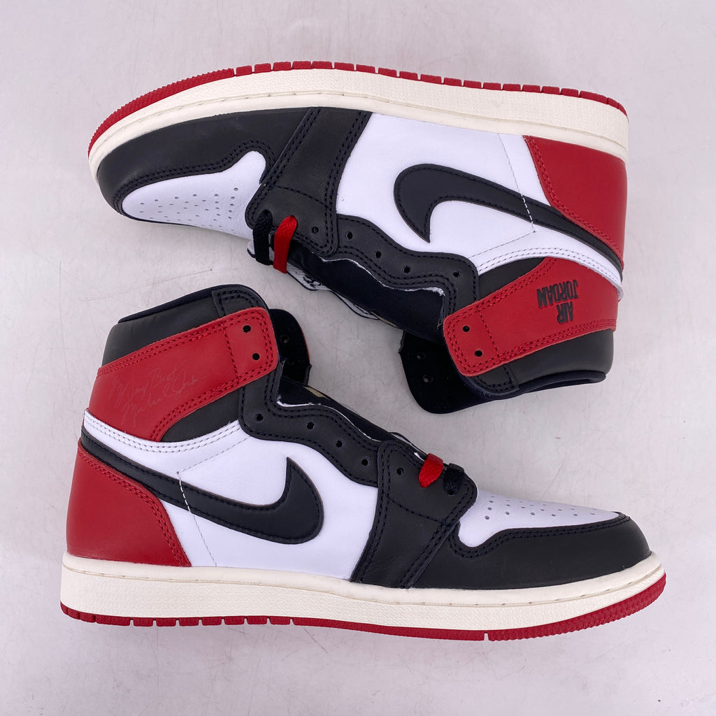 Air Jordan 1 Retro High OG "Black Toe Reimagined" 2025 New Size 8