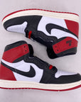 Air Jordan 1 Retro High OG "Black Toe Reimagined" 2025 New Size 8