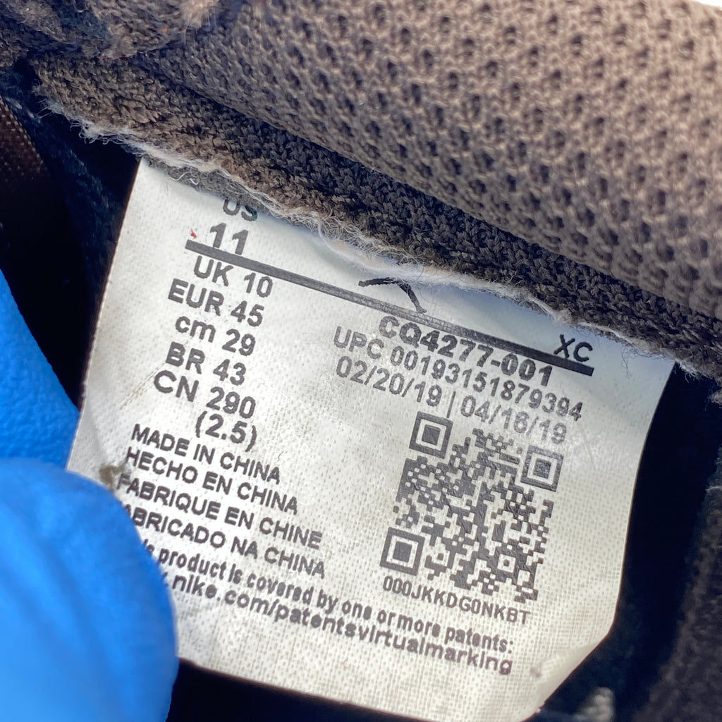Air Jordan 1 Retro Low "Travis Scott Mocha" 2019 Used Size 11