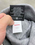 Supreme Beanie "BOX LOGO" New Grey Size OS