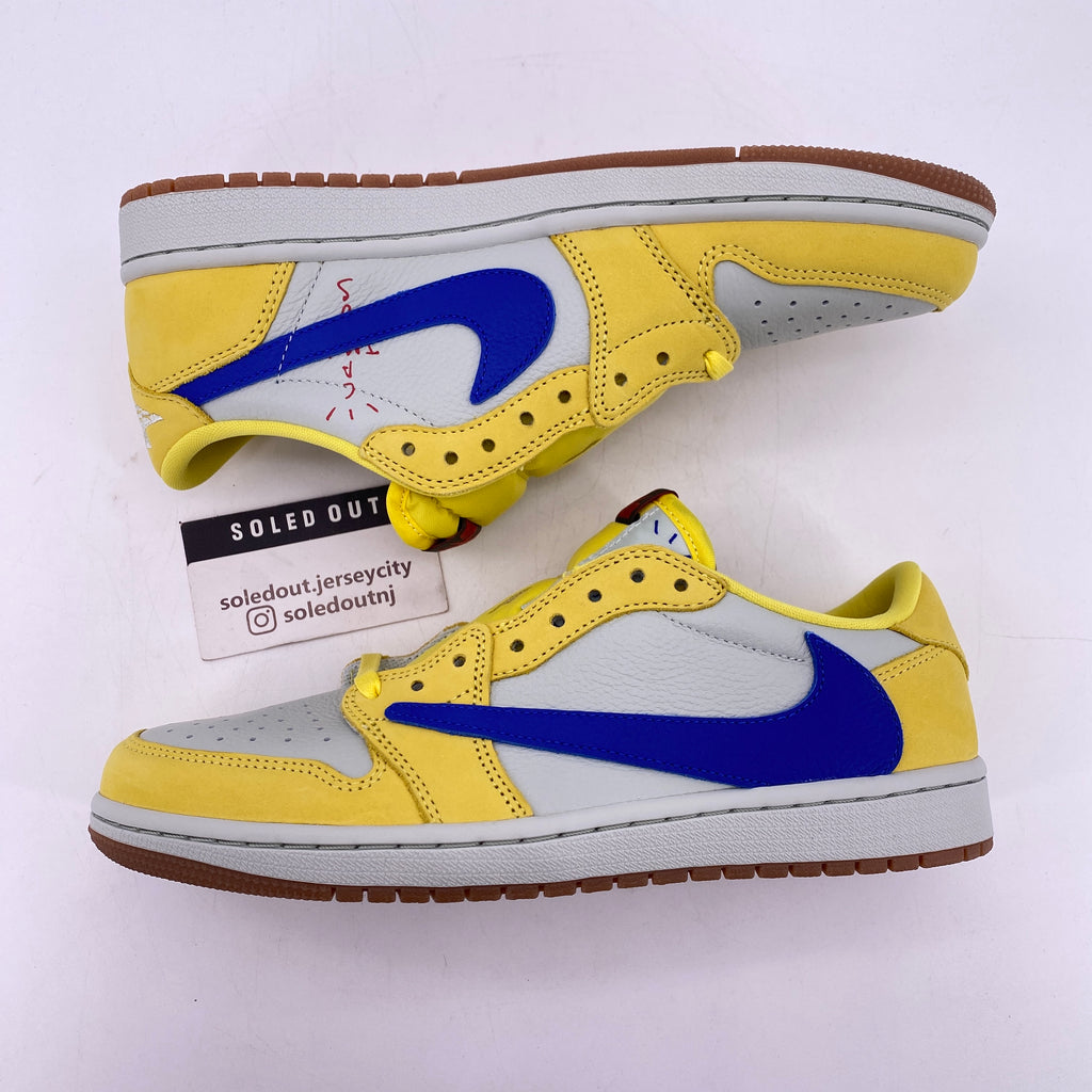 Air Jordan (W) 1 Low "Canary" 2024 New Size 9.5W