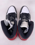 Air Jordan 1 Retro High OG "Black Toe" 2013 Used Size 10