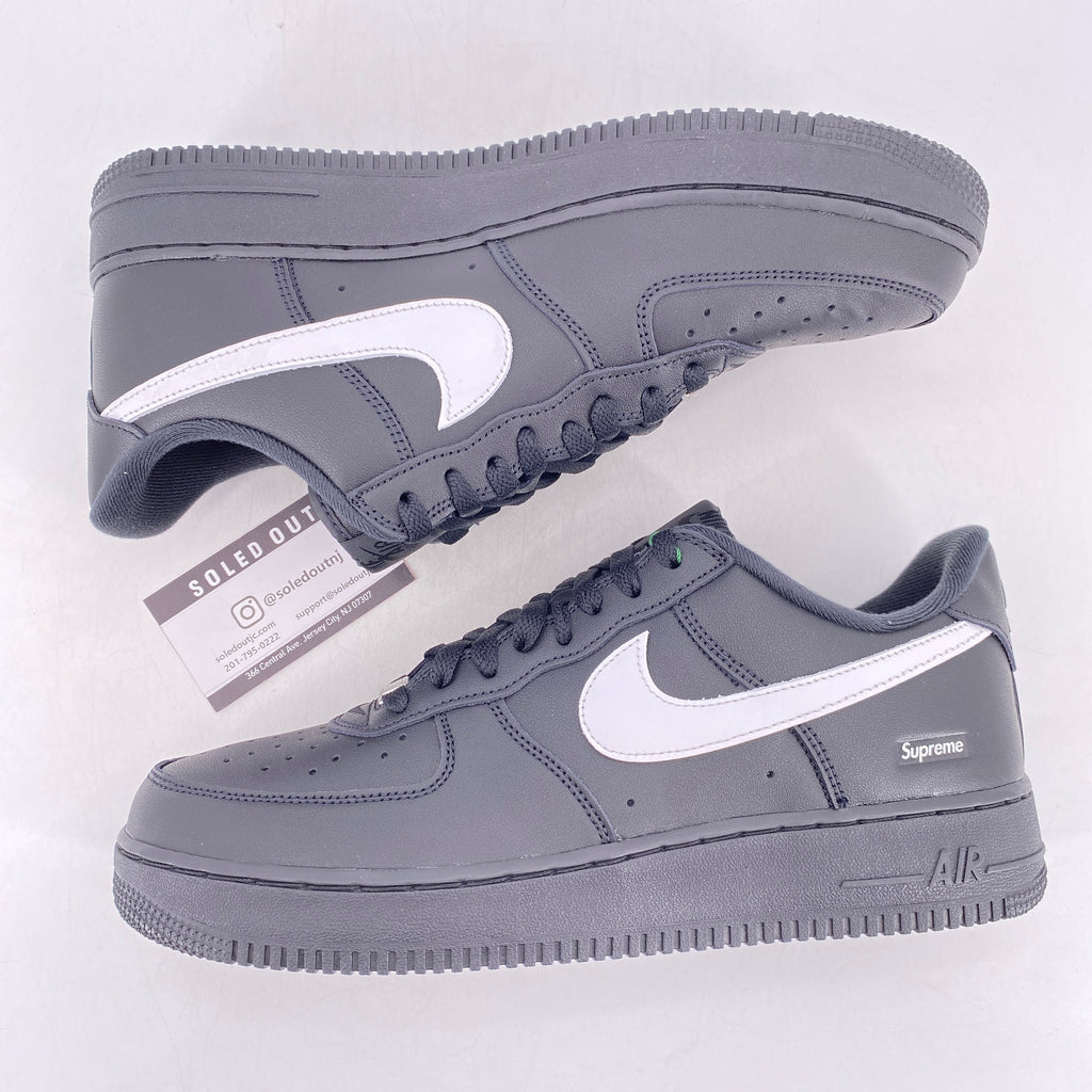 Nike Air Force 1 Low "Supreme Black White" 2025 New Size 10.5