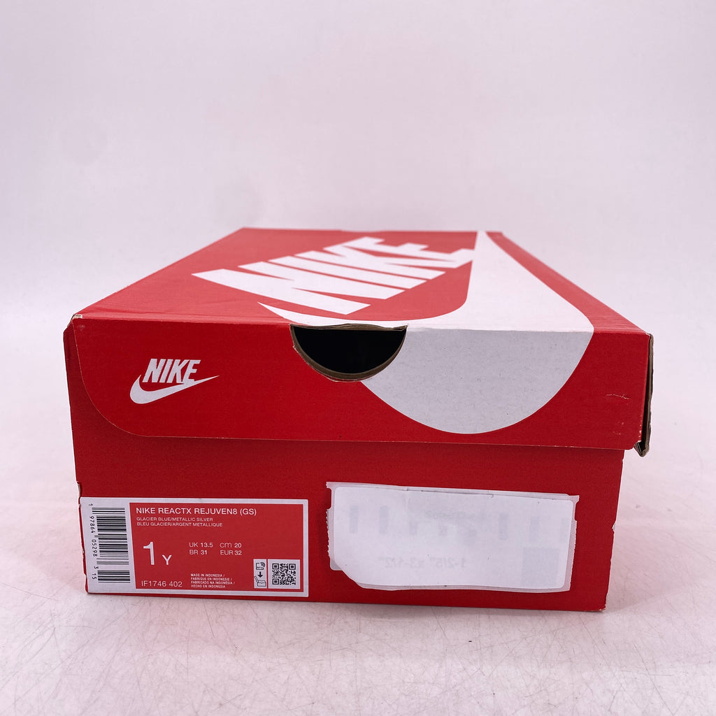 Nike (GS) ReactX Rejuven8 "Glacier Blue" 2025 Used Size 1Y