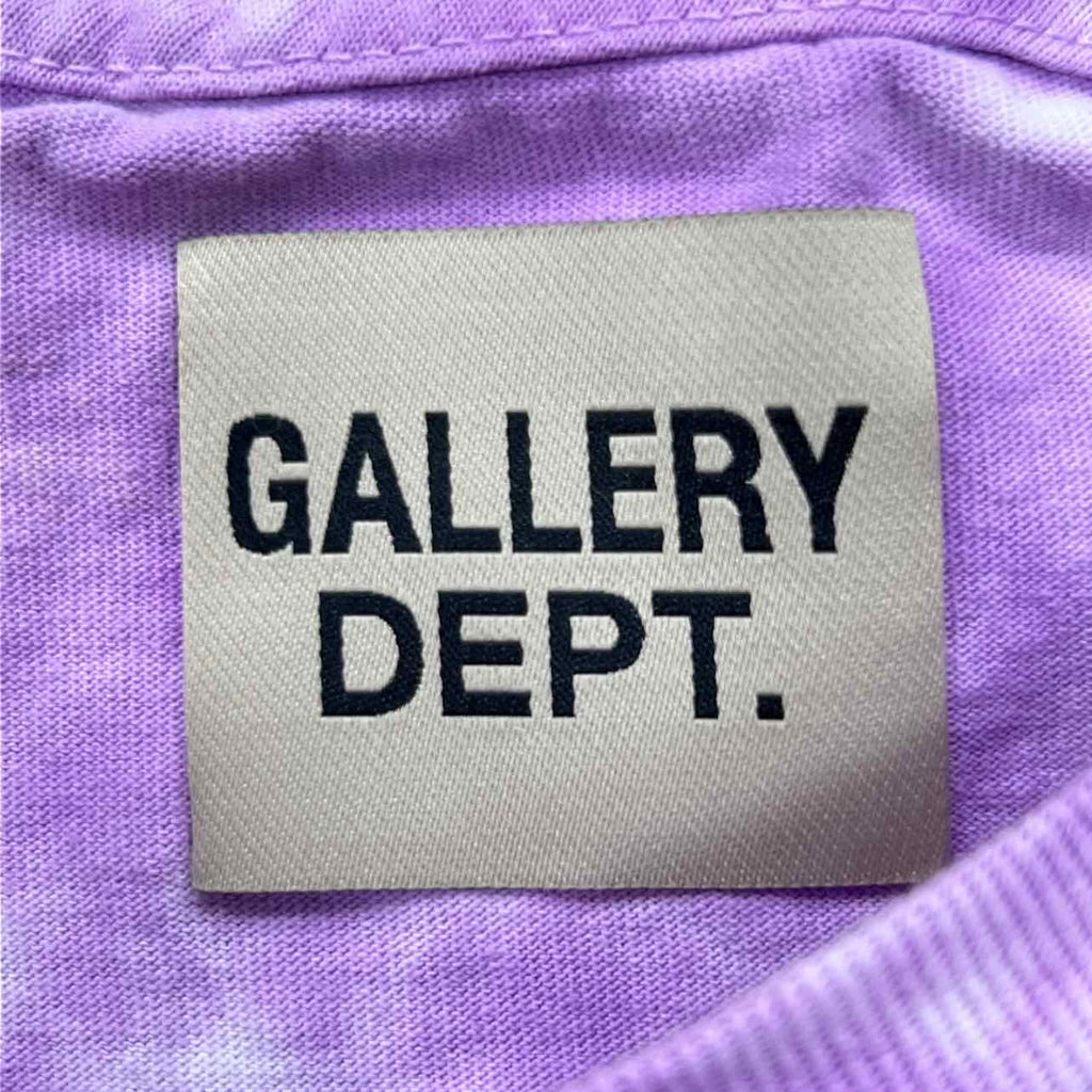 Gallery DEPT. T-Shirt "DEPT DE LA GALERIE" Purple New Size XL