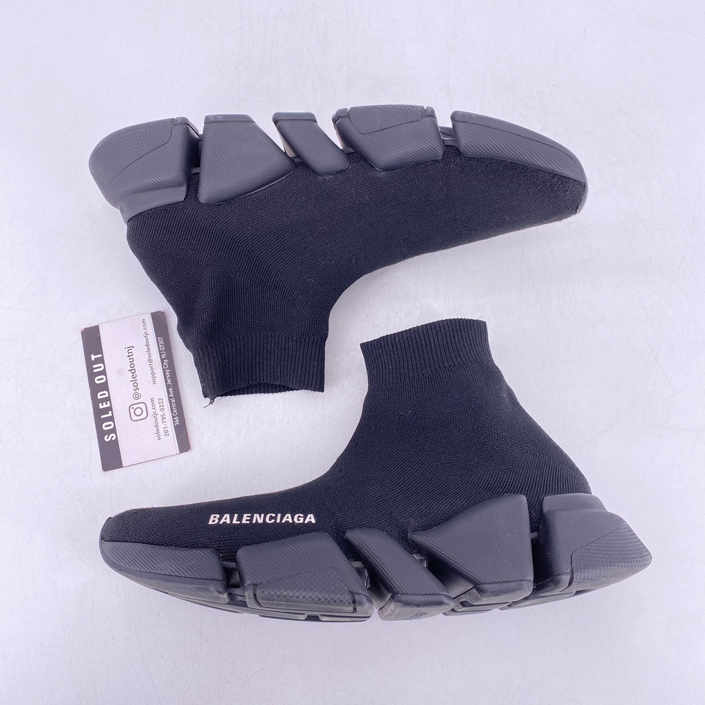 Balenciaga Speed Trainer "Black"  Used Size 38W