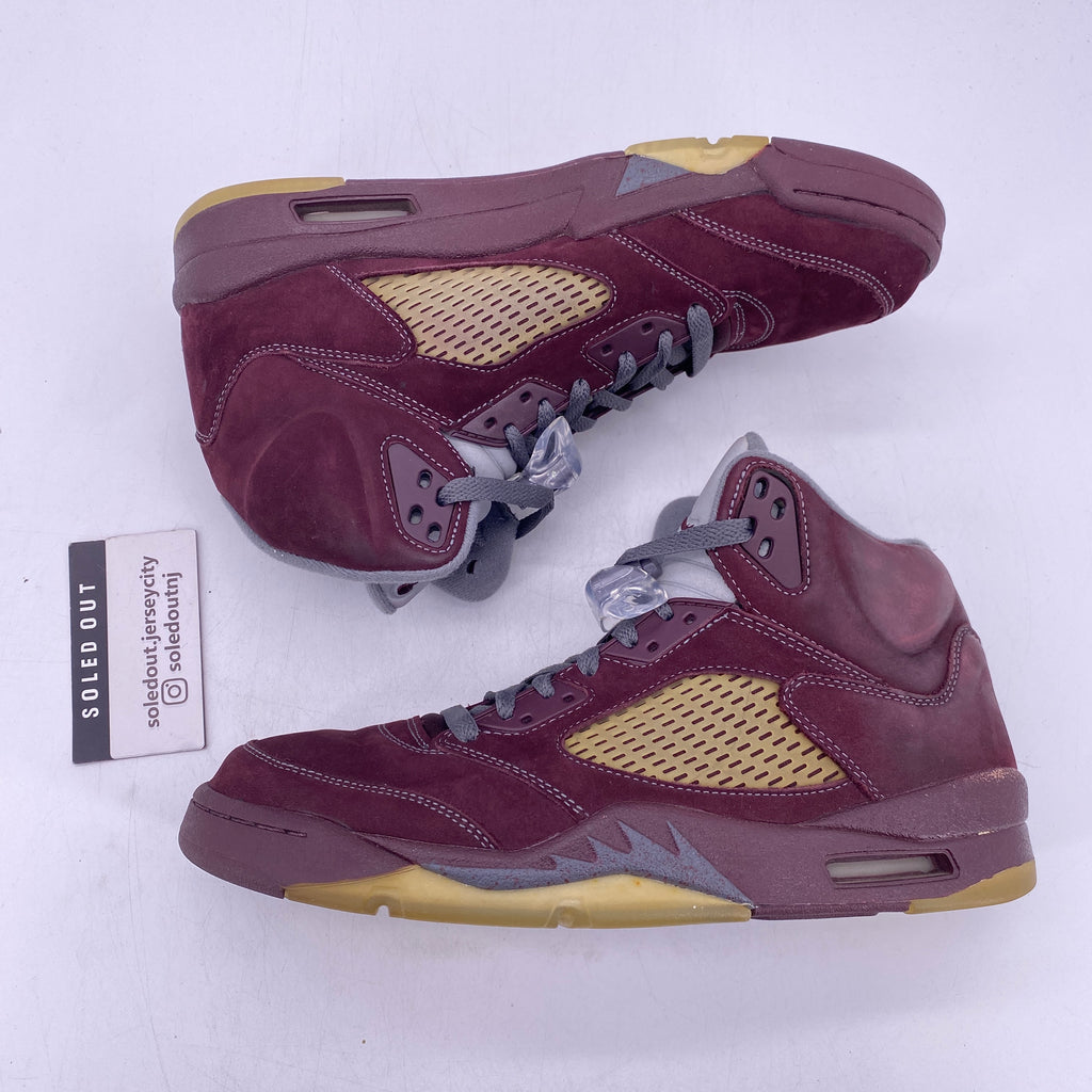 Air Jordan 5 Retro "Burgundy" 2006 Used Size 9.5