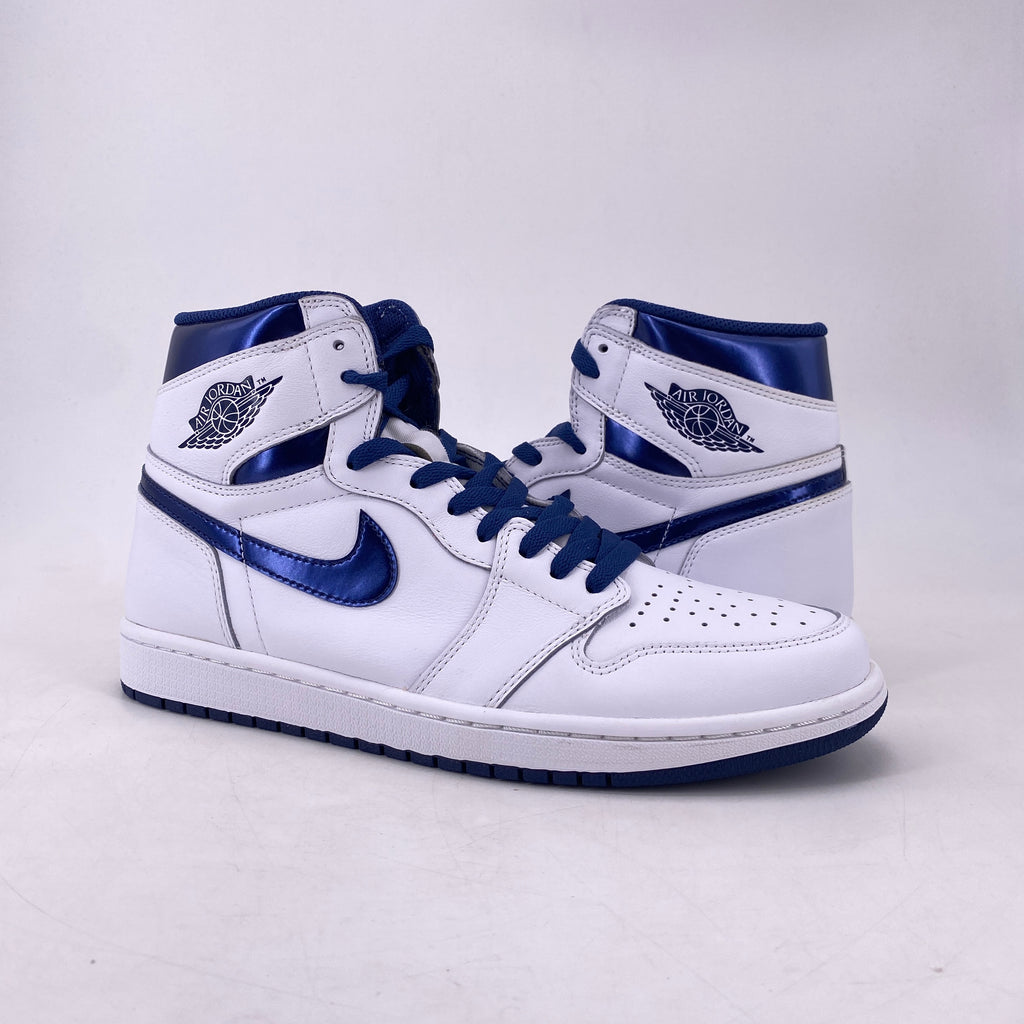 Air Jordan 1 Retro High OG "Metallic Navy" 2016 New Size 10.5