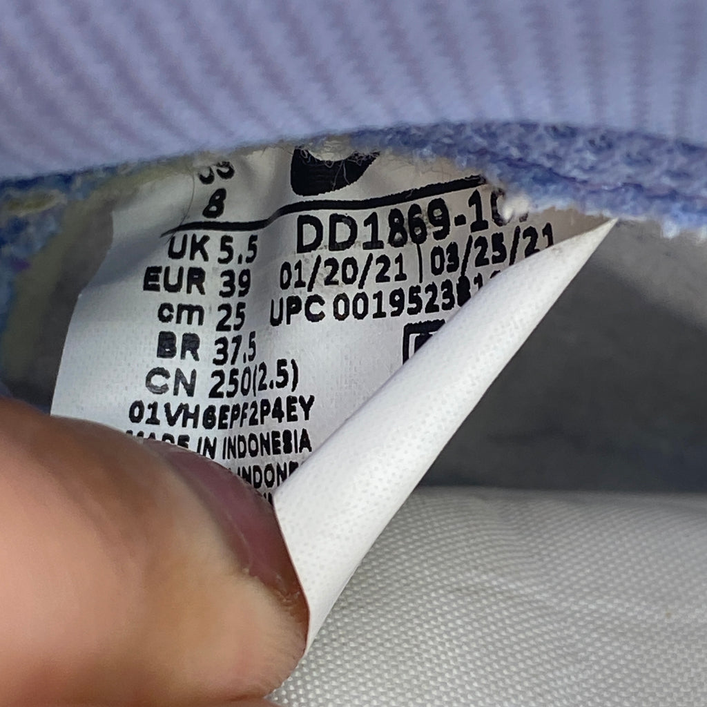 Nike (W) Dunk High "Aluminum" 2021 Used Size 8W