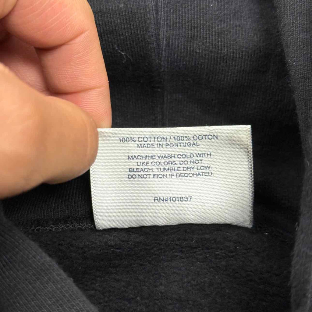 Supreme Hoodie "BOX LOGO CDG SPLIT" Black Used Size M